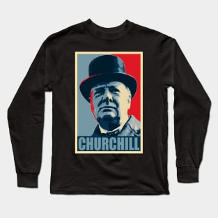 Winston Churchill Hope Long Sleeve T-Shirt